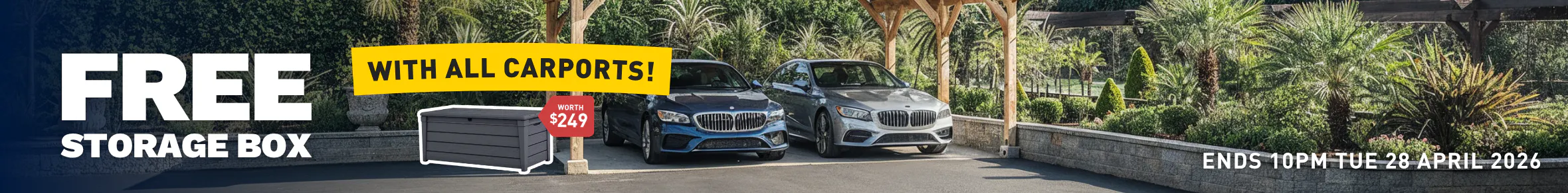 free beach cart promotion