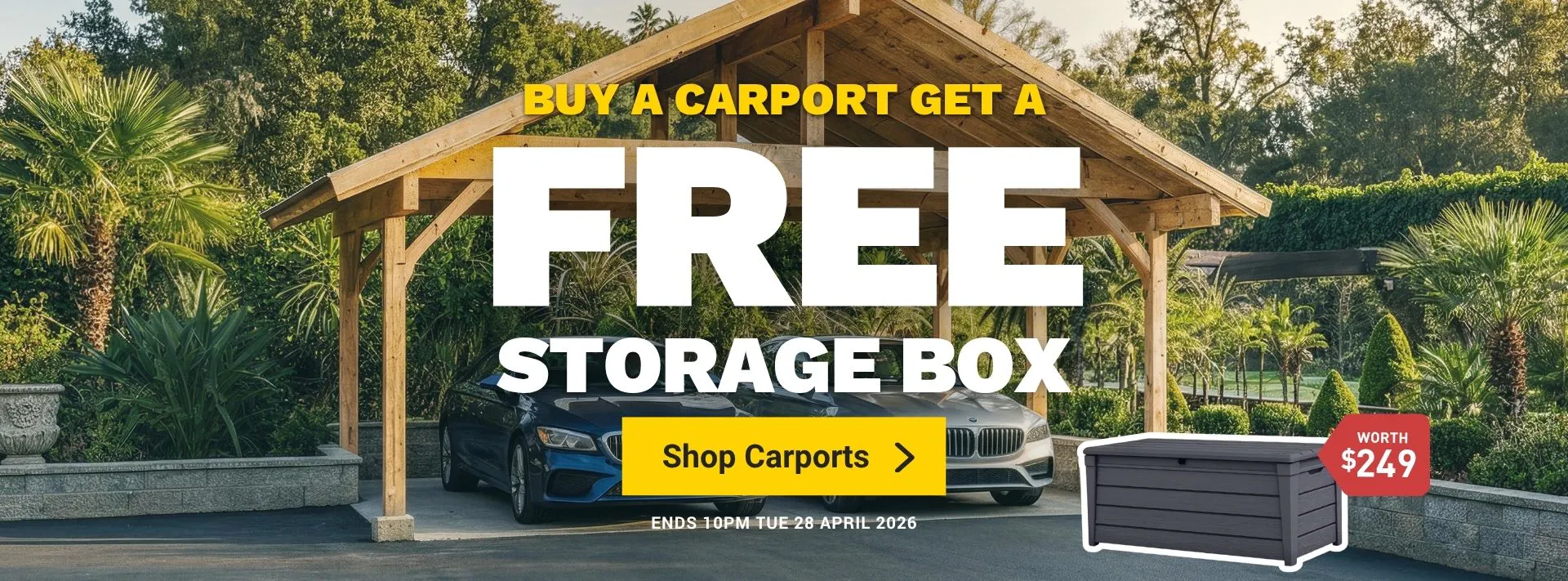 Get everything for your backyard delivered to your front door