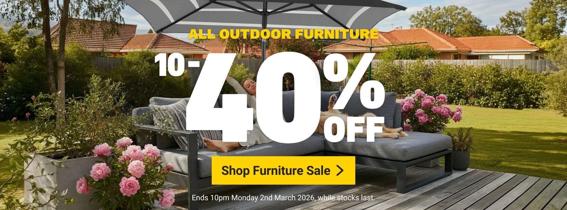 Get everything for your backyard delivered to your front door