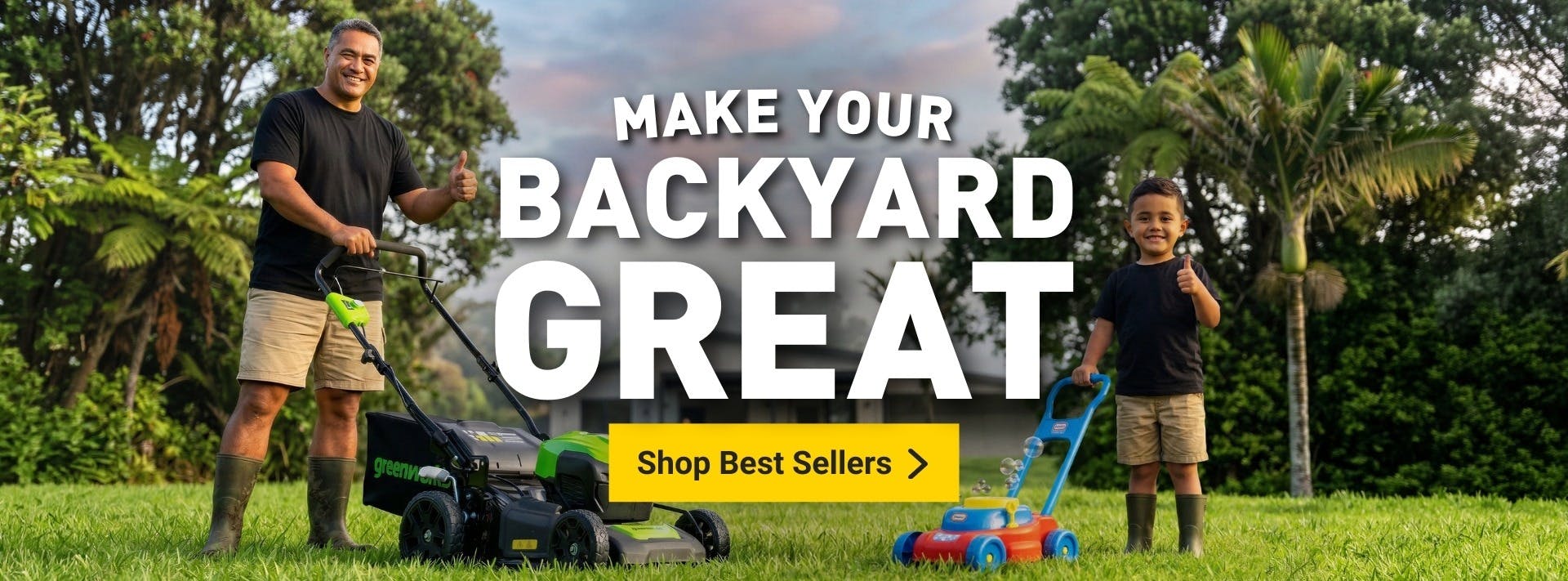 Get everything for your backyard delivered to your front door