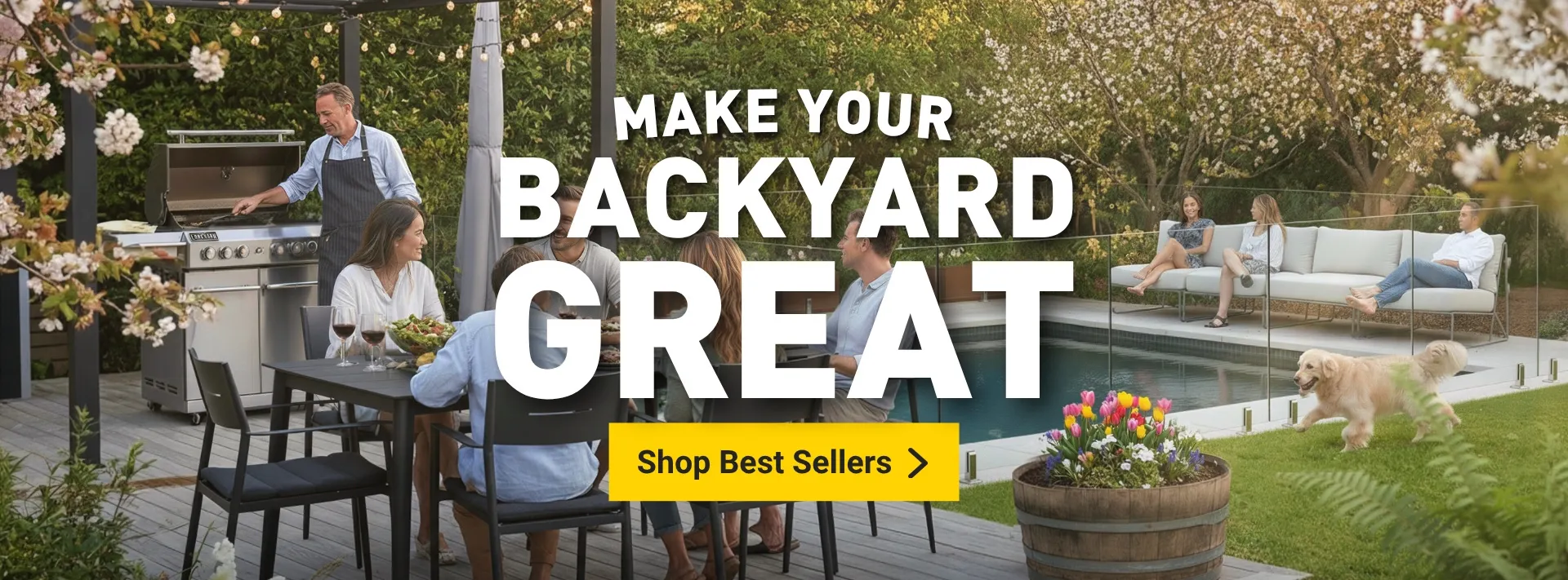 Get everything for your backyard delivered to your front door